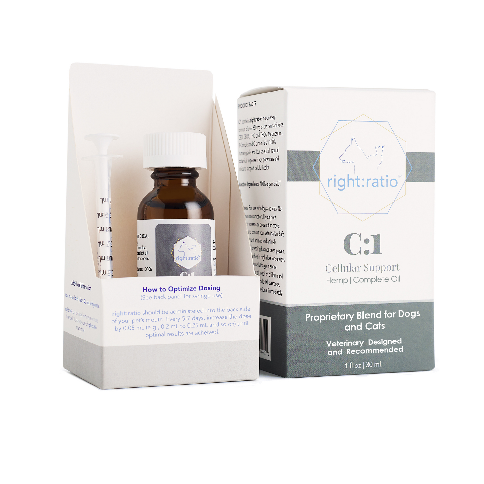 C:1 - Natural Cellular Health Support for Pets - Right:Ratio